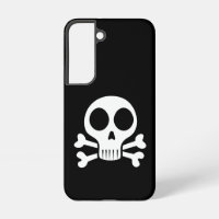 spooky skull on a black background