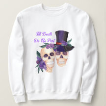 Spooky Skulls Halloween Hoodie | Couple Sweatshirt