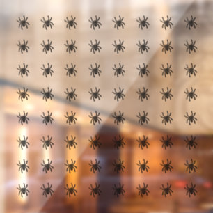 Spooky Spider Window Clings - Small