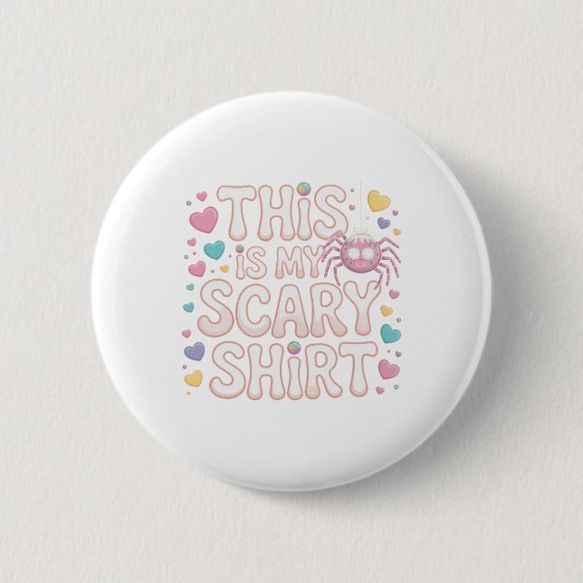 Spooky Spin Halloween Spin Cl Spinning  6 Cm Round Badge (Front)