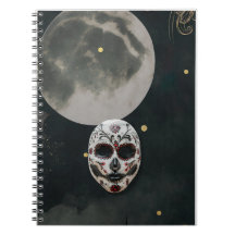 Spooky Spiral Notebook for Halloween