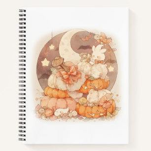 spooky spirit cute notebook