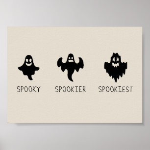 Spooky Spookier Spookiest Poster