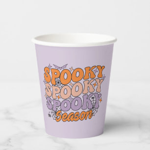 Spooky Spooky Spooky Season Paper Cups
