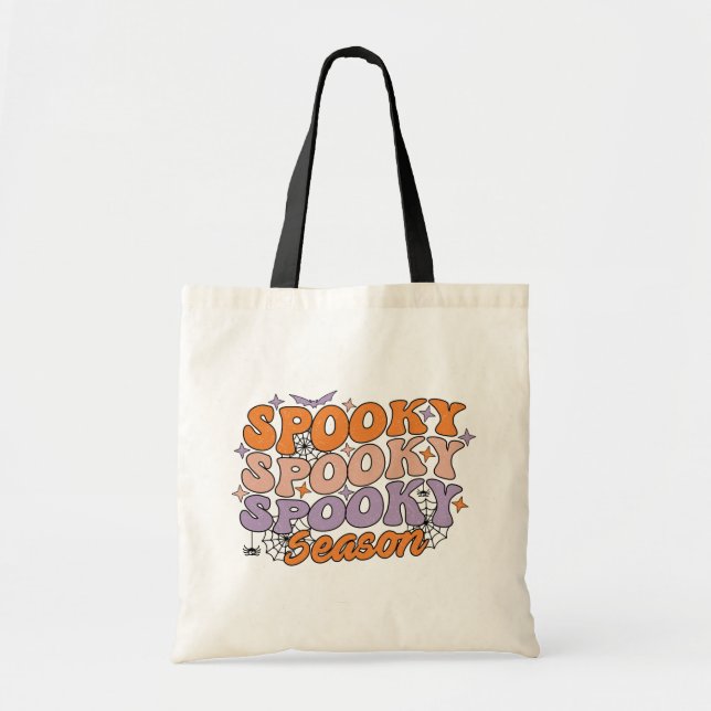 Spooky Spooky Spooky Season Tote Bag (Front)