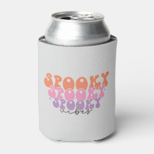 Spooky Spooky Spooky Vibes Can Cooler