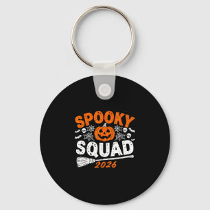 Spooky squad 2026 matching family halloween key ring