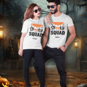 Spooky squad personalised Halloween unisex T-Shirt