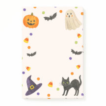 Spooky Stationery, Ghost & Pumpkin 