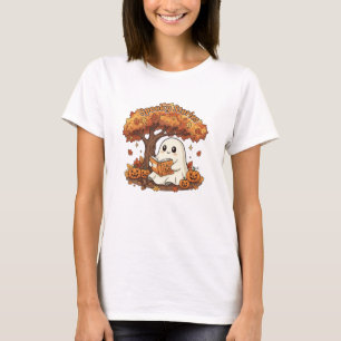 Spooky Stories Cute Ghost Halloween Shirt