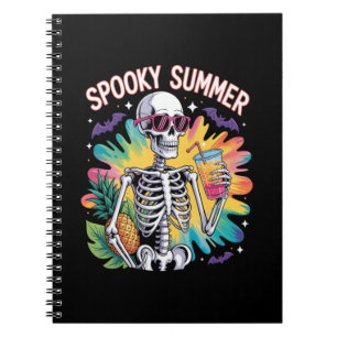 Spooky Summer Beach Vacation Notebook