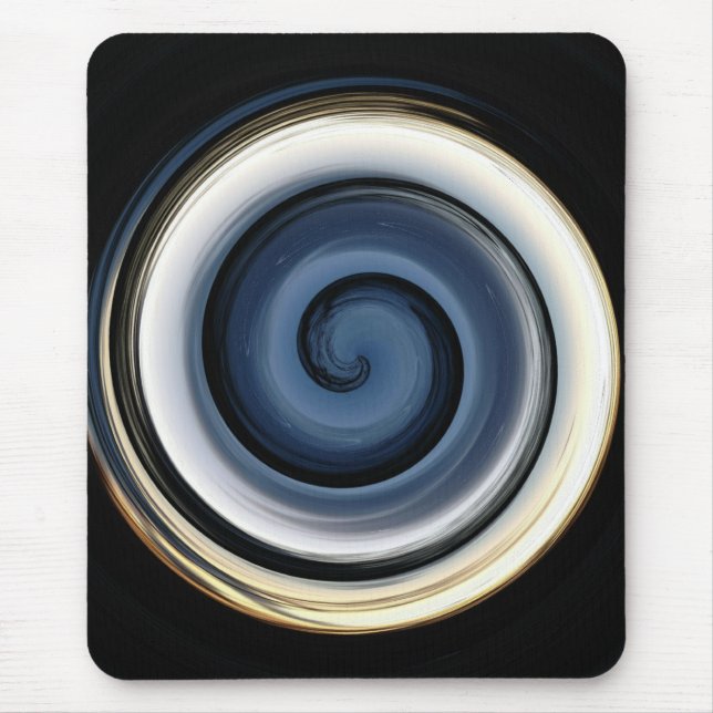 Spooky Swirls Abstract Mouse pad (Front)