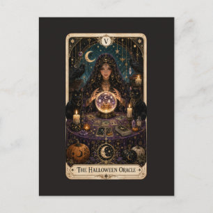 Spooky Tarot Postcard