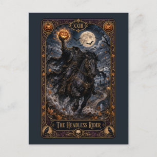 Spooky Tarot Postcard
