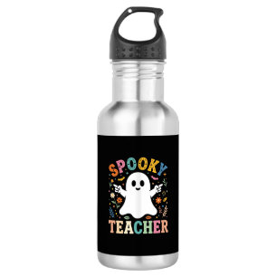 Spooky Teacher Cute Ghost Halloween Design_1 532 Ml Water Bottle