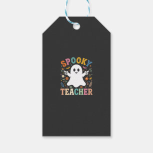 Spooky Teacher Cute Ghost Halloween Design_1 Gift Tags