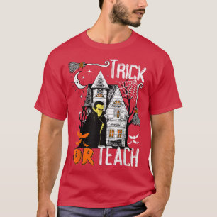 Spooky Teacher Halloween Costumes Last Minute Idea T-Shirt