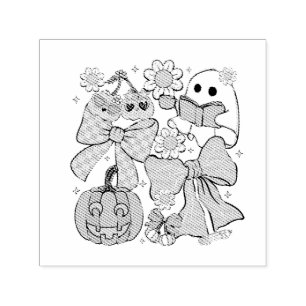 Spooky Teacher Halloween Self-inking Stamp
