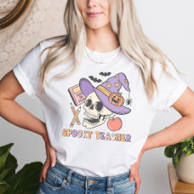 Spooky Teacher Halloween Shirt
