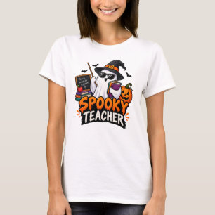 Spooky Teacher Halloween T-Shirt