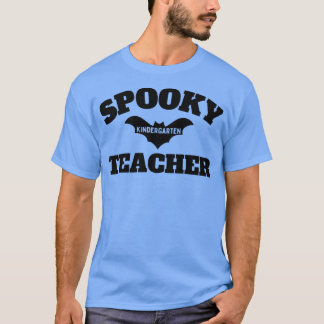 Spooky Teacher, Kindergarten Teacher Premium  T-Shirt