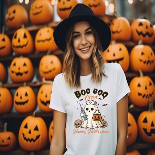 Spooky Team Spirit: Boo Boo Crew Halloween T-Shirt