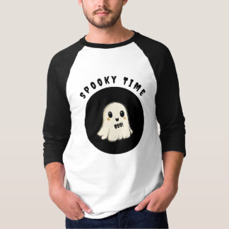 Spooky Time with Halloween Ghost T-Shirt
