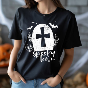 Spooky Town Halloween Tri-Blend Shirt