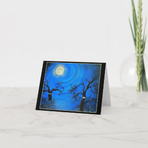 Spooky Trees Note Card