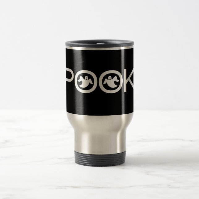 Spooky Typography Halloween Mug (Center)