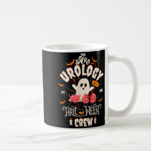 Spooky Urology Halloween Crew Cute Ghost Nurse Coffee Mug