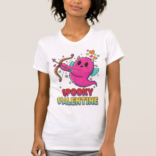 Spooky Valentine Tee for Horror-Lovers in Love