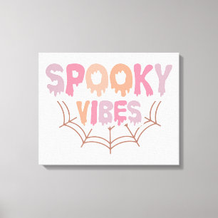 Spooky Vibes Canvas Print