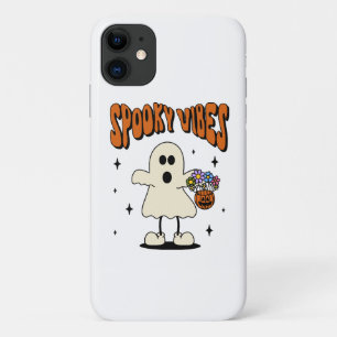 Spooky vibes ghost Case-Mate iPhone case