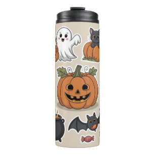 Spooky vibes Halloween gift Thermal Tumbler
