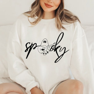 Spooky Vibes Halloween sweatshirt, ghost Sweatshirt