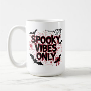 Spooky Vibes Only Aesthetic Design-67603 Coffee Mug