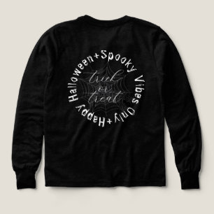 Spooky Vibes Only Family Name Halloween T-Shirt