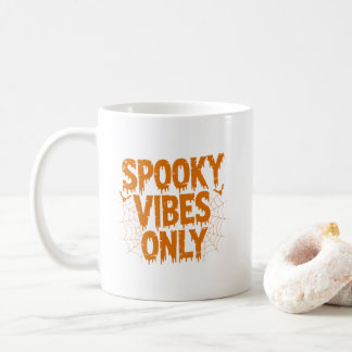 Spooky Vibes Only Halloween Coffee Mug