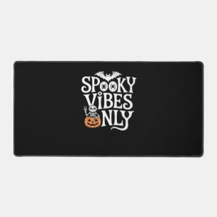 Spooky Vibes Only Halloween Sloth Oversized T-Shir Desk Mat