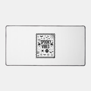 Spooky Vibes Retro Halloween Desk Mat