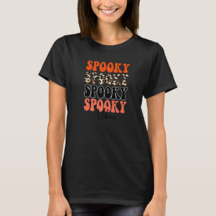 Spooky Vibes Retro Vintage Halloween T-Shirt