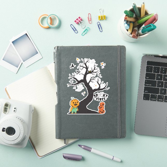 Spooky Vibes Sticker (iPad Cover)