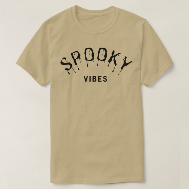 Spooky Vibes T-Shirt (Design Front)