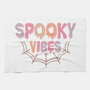 Spooky Vibes Tea Towel