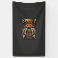 Spooky Vires Halloween Pumpkin Head Holding Eyebal
