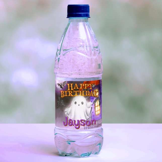 Spooky  water bottle label (Creator Uploaded)
