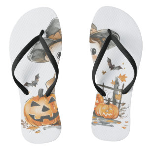 Spooky Western Fun Jandals