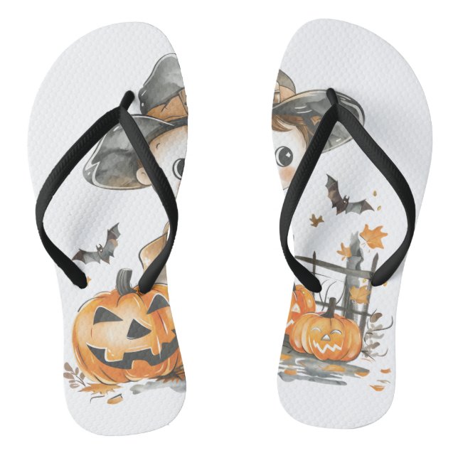 Spooky Western Fun Jandals (Footbed)