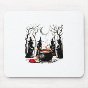 Spooky Witch Halloween Anti-trump Feminist Women R Mouse Pad